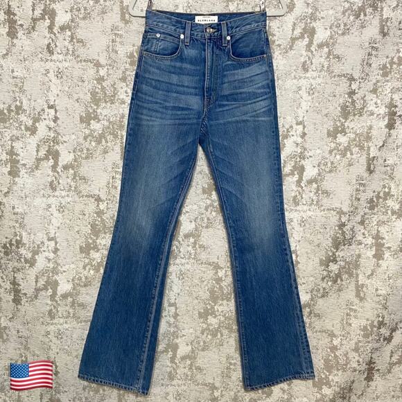 Slvrlake Charlotte High Rise Flare Jeans in Tucson - Picture 1 of 5